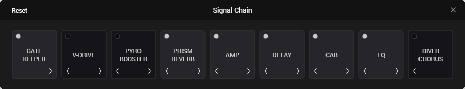 Signal Chain Editor