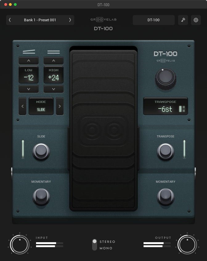 DT-100 - Realtime Pitch Shifter