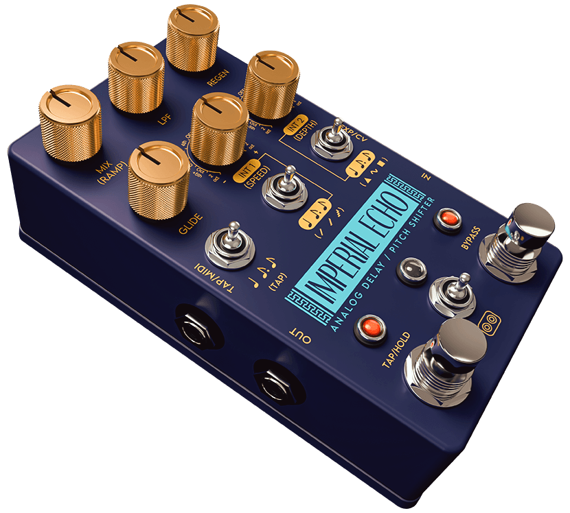 Imperial Echo analog delay / pitch shifter pedal
